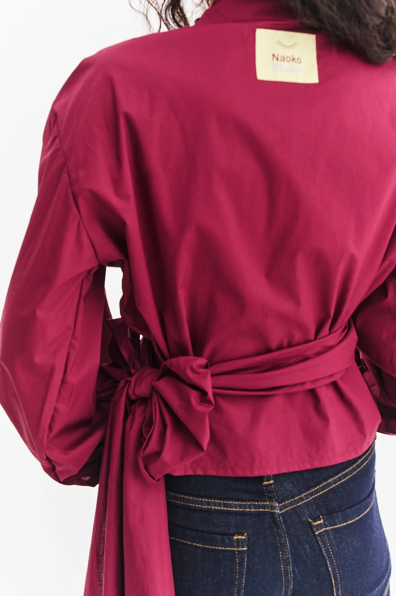 Koszula z wiązaniem Shape of Her sold by Naoko product image thumbnail 5