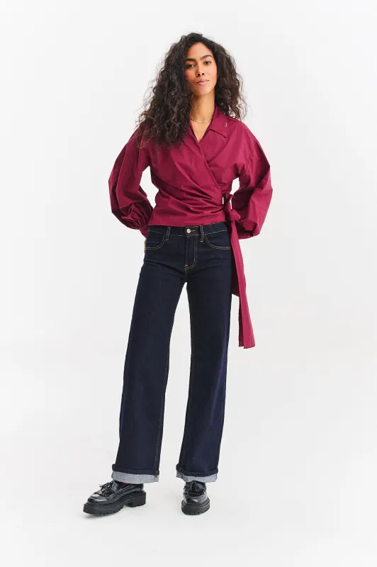 Koszula z wiązaniem Shape of Her sold by Naoko