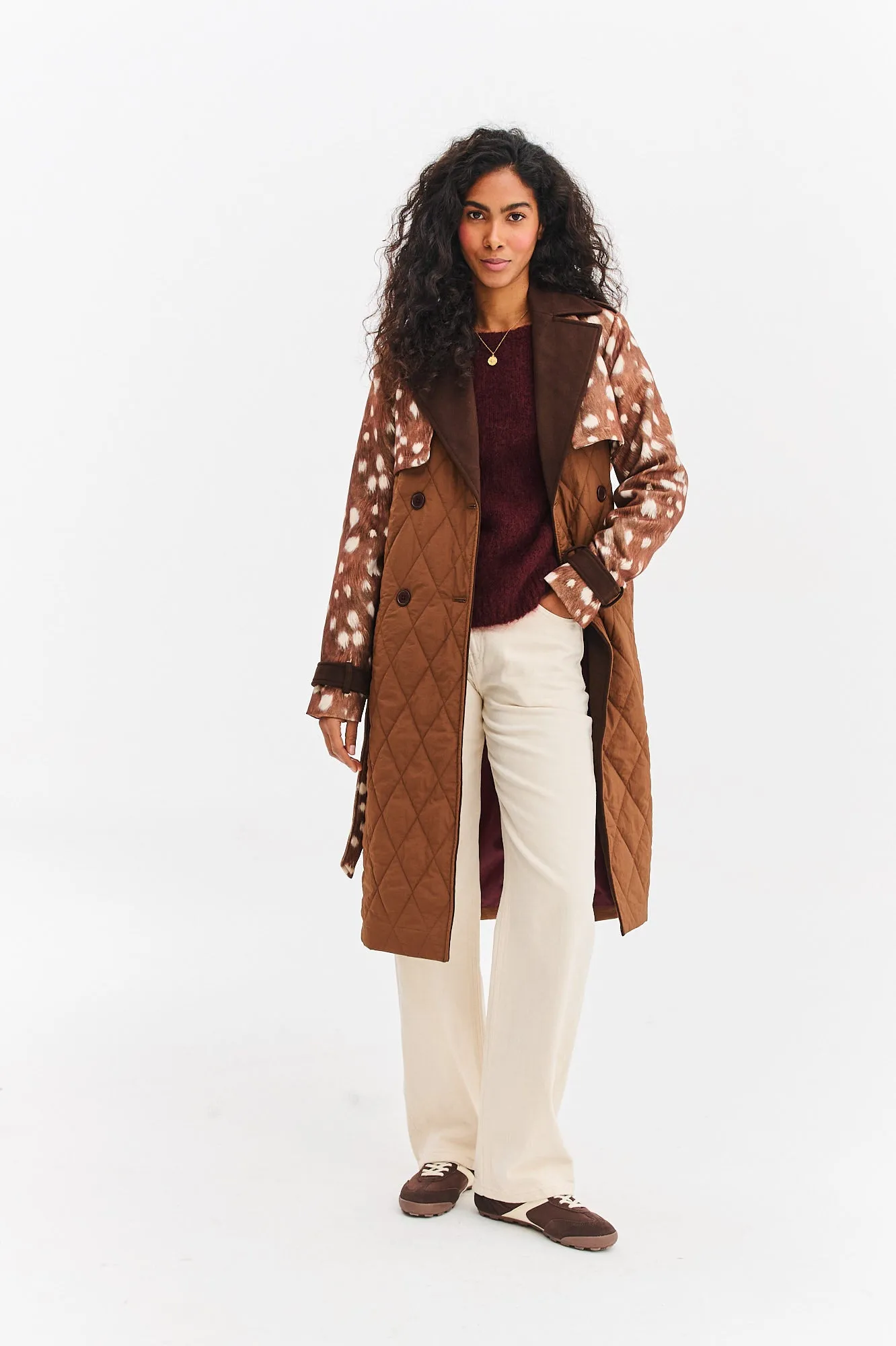 Trencz pikowany Twice Wild sold by Naoko product image thumbnail 5