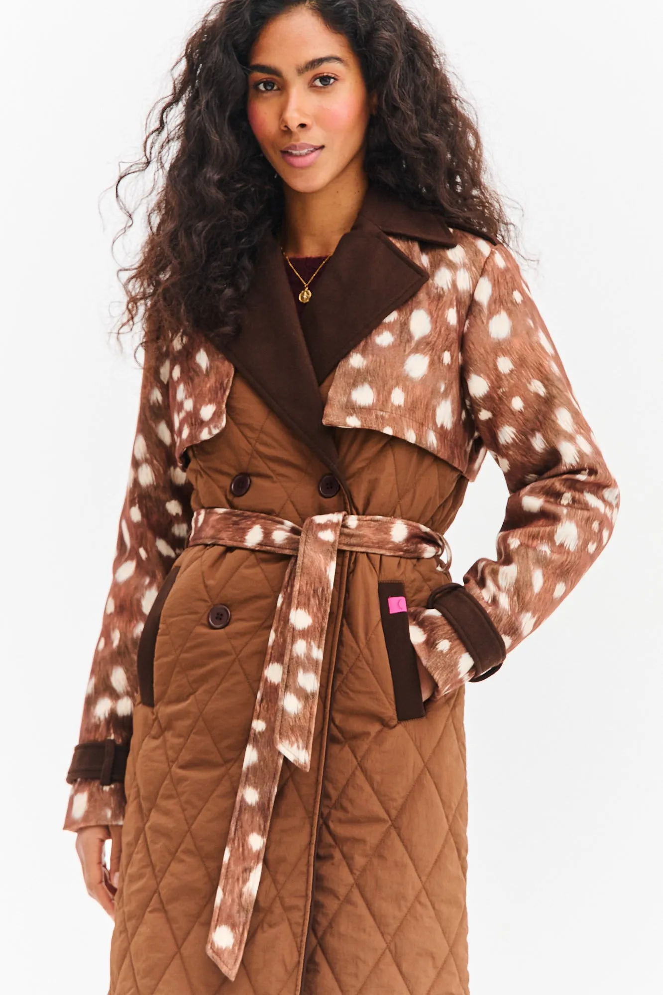 Trencz pikowany Twice Wild sold by Naoko product image thumbnail 2