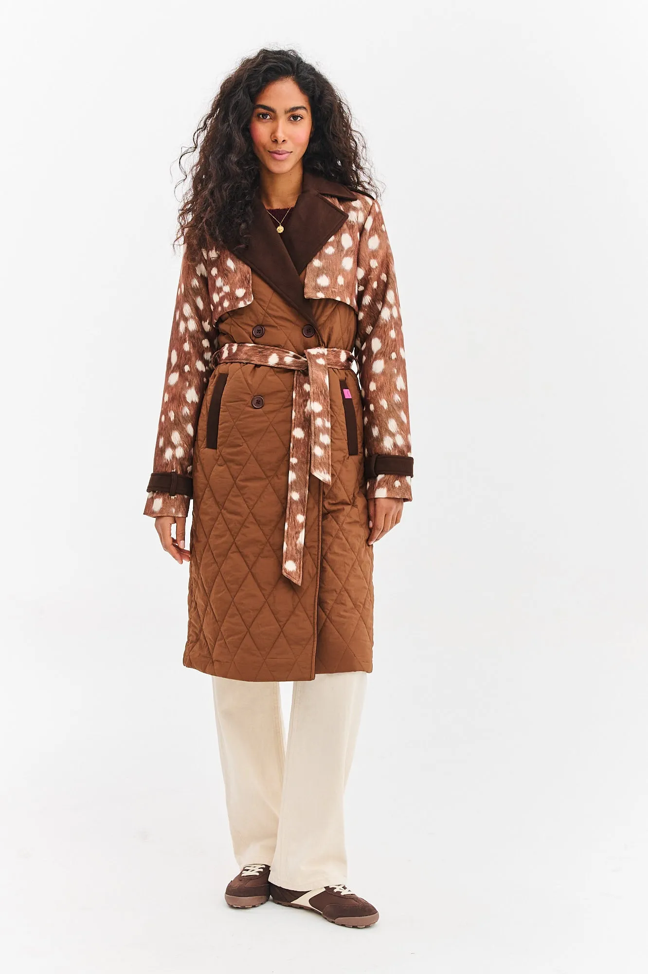 Trencz pikowany Twice Wild sold by Naoko product image thumbnail 4