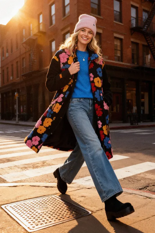 Płaszcz Teddy Floral Dream sold by Naoko