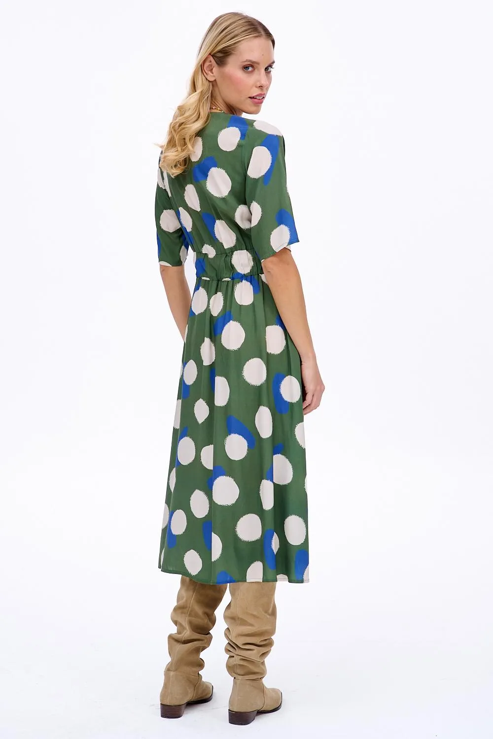 Sukienka midi Lucky Dot sold by Naoko product image thumbnail 5