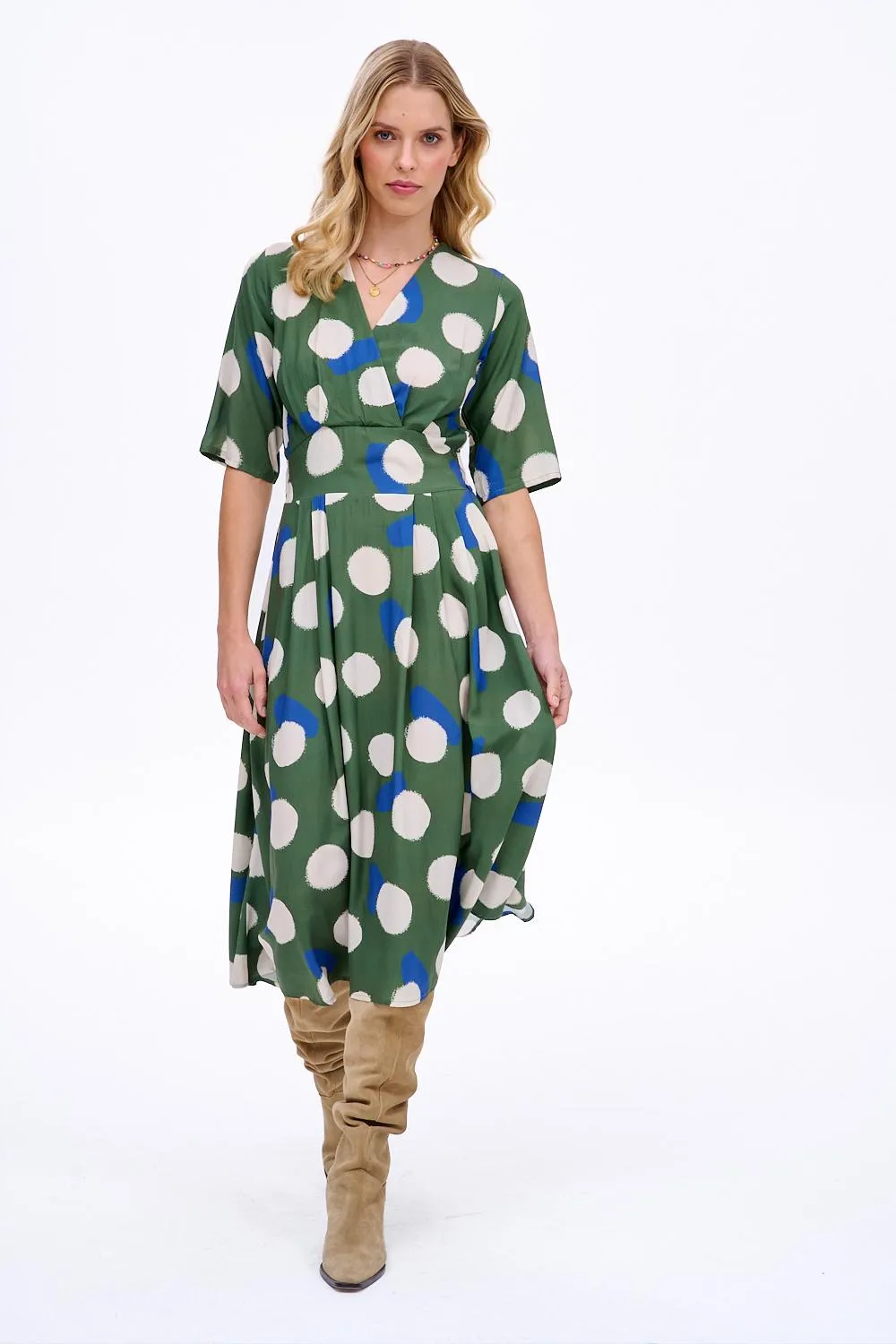 Sukienka midi Lucky Dot sold by Naoko product image thumbnail 2