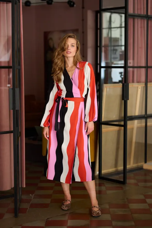 Sukienka dwustronna Chameleon Beyond the Lines made by Naoko