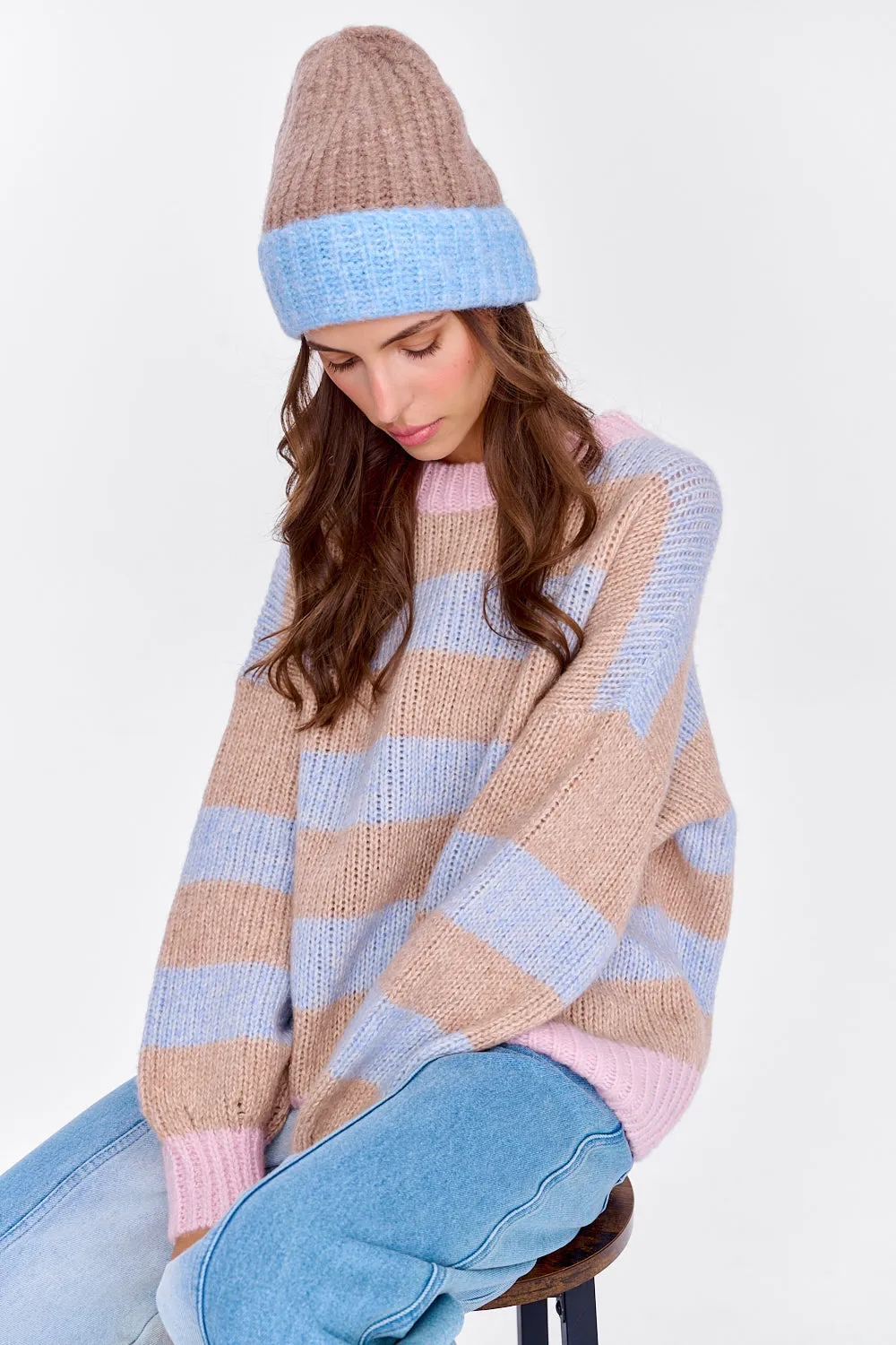 Sweter z wełną Frosted Cloud sold by Naoko product image thumbnail 4