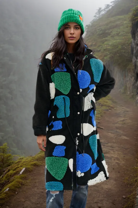 Płaszcz Teddy Emerald Dream sold by Naoko