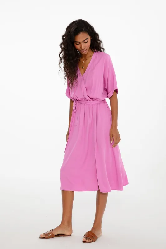 Sukienka midi Tender Kiss made by Naoko