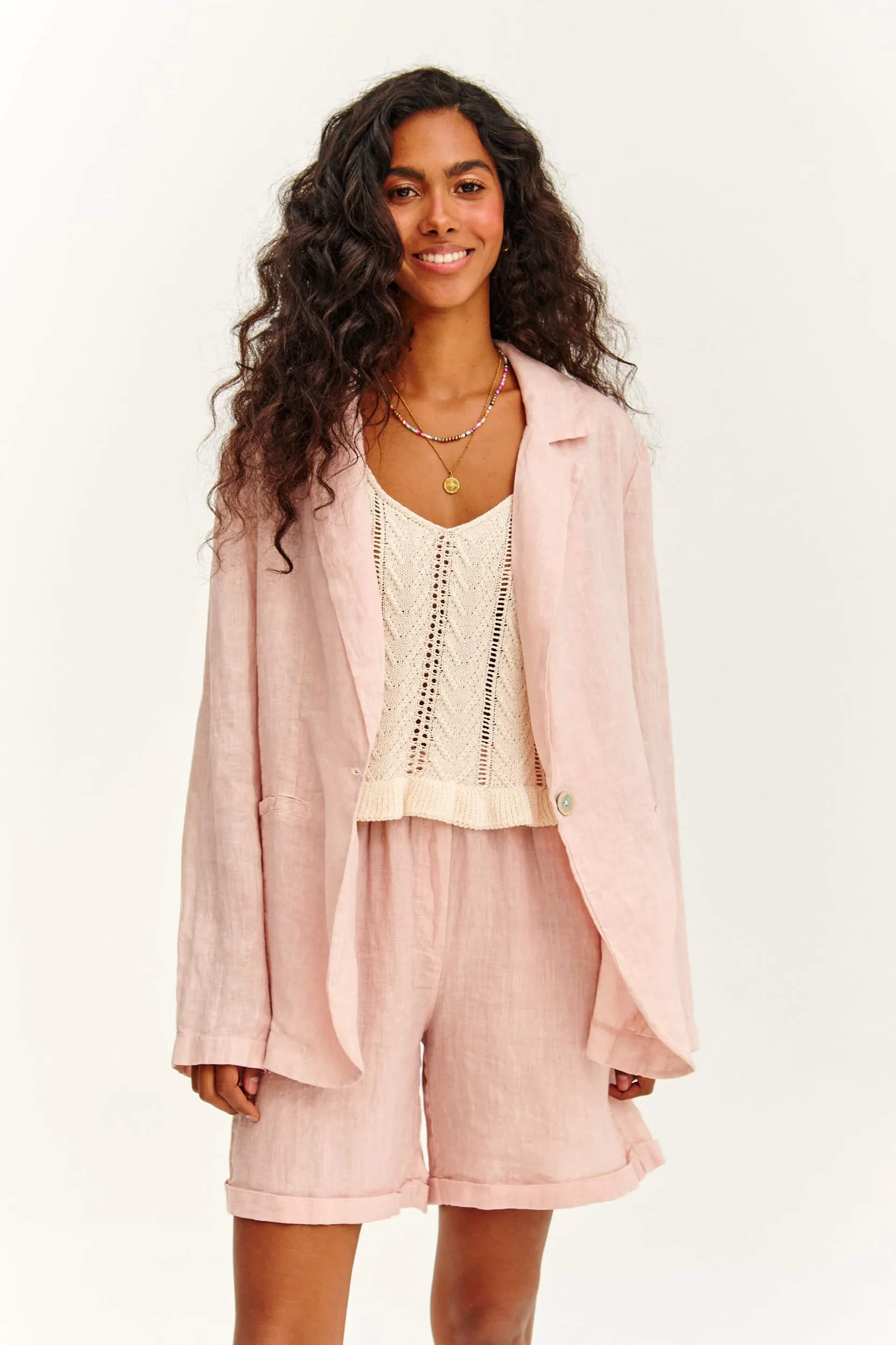 Marynarka lniana Ocean Air sold by Naoko product image thumbnail 3