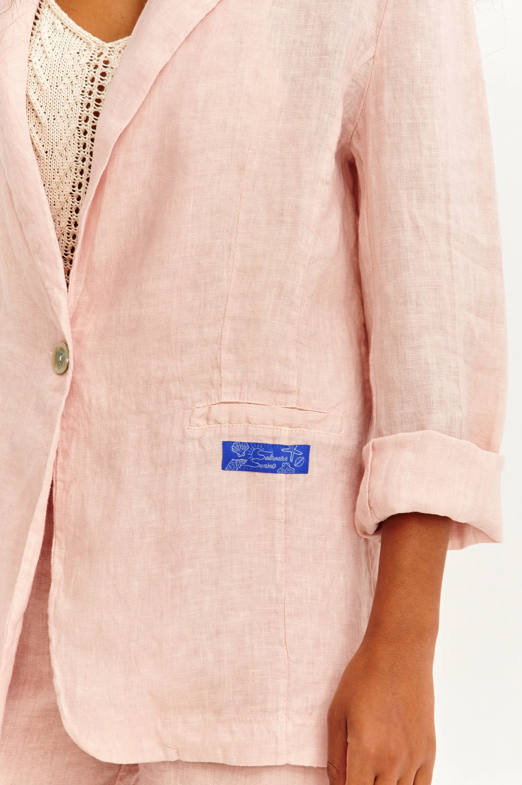 Marynarka lniana Ocean Air sold by Naoko product image thumbnail 2