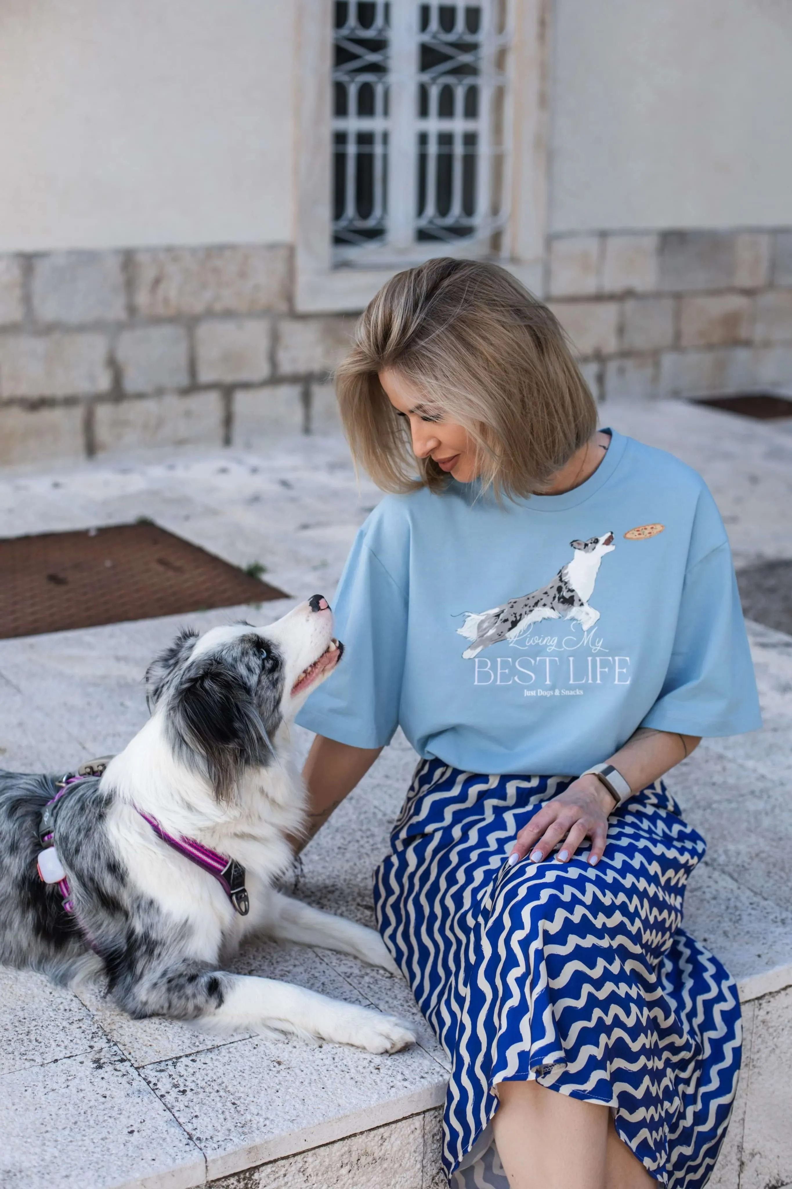 T-shirt My Best Life sold by Naoko product image thumbnail 2