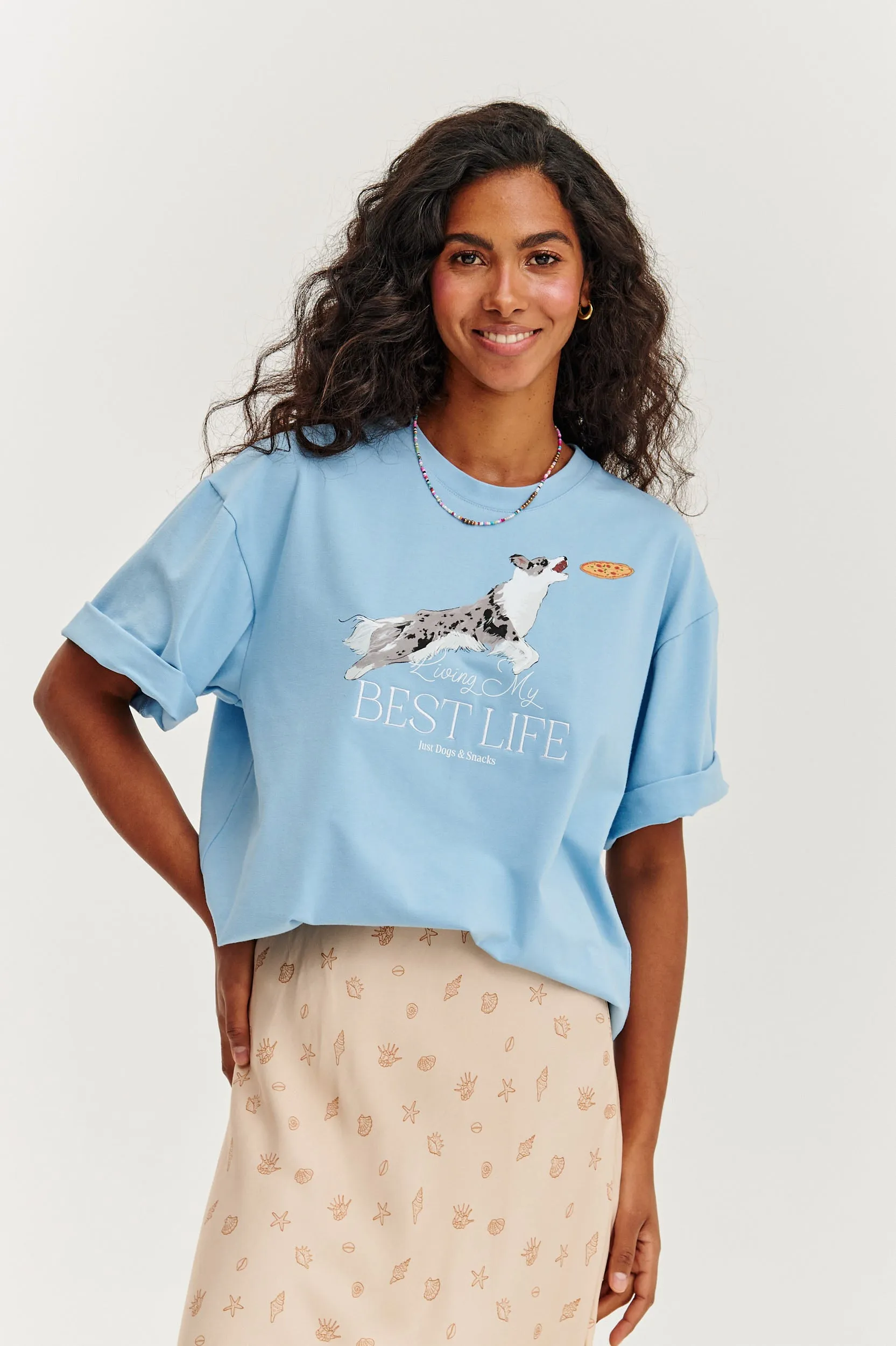 T-shirt My Best Life sold by Naoko product image thumbnail 3