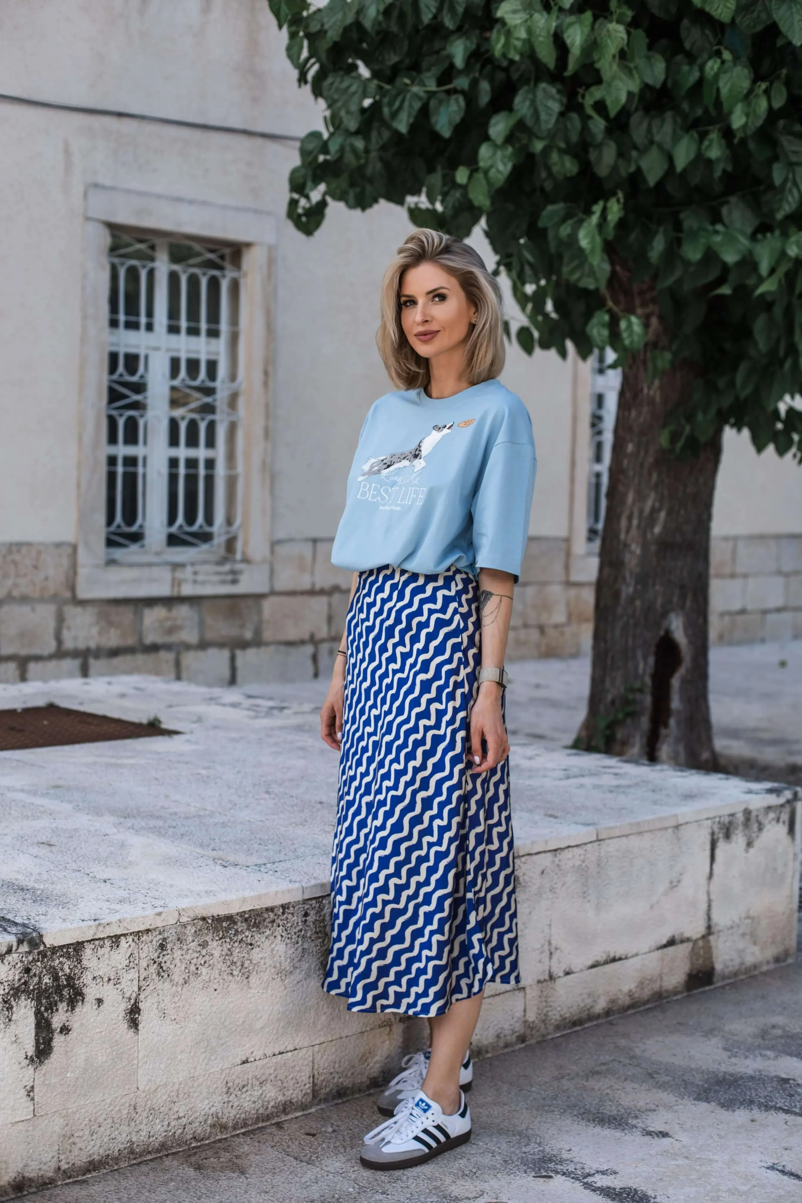 T-shirt My Best Life sold by Naoko product image thumbnail 4