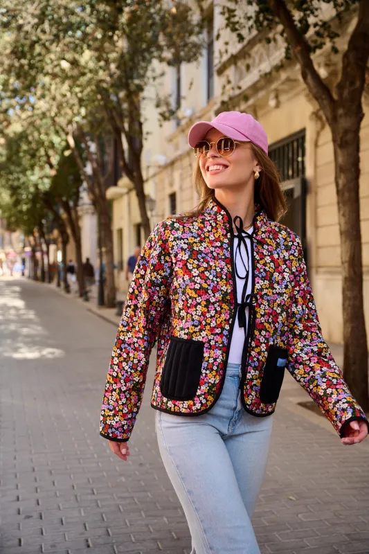 Lekka kurtka pikowana Blossom Charm sold by Naoko