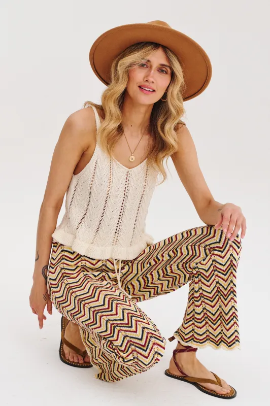 Spodnie crochet Whispering Dunes sold by Naoko