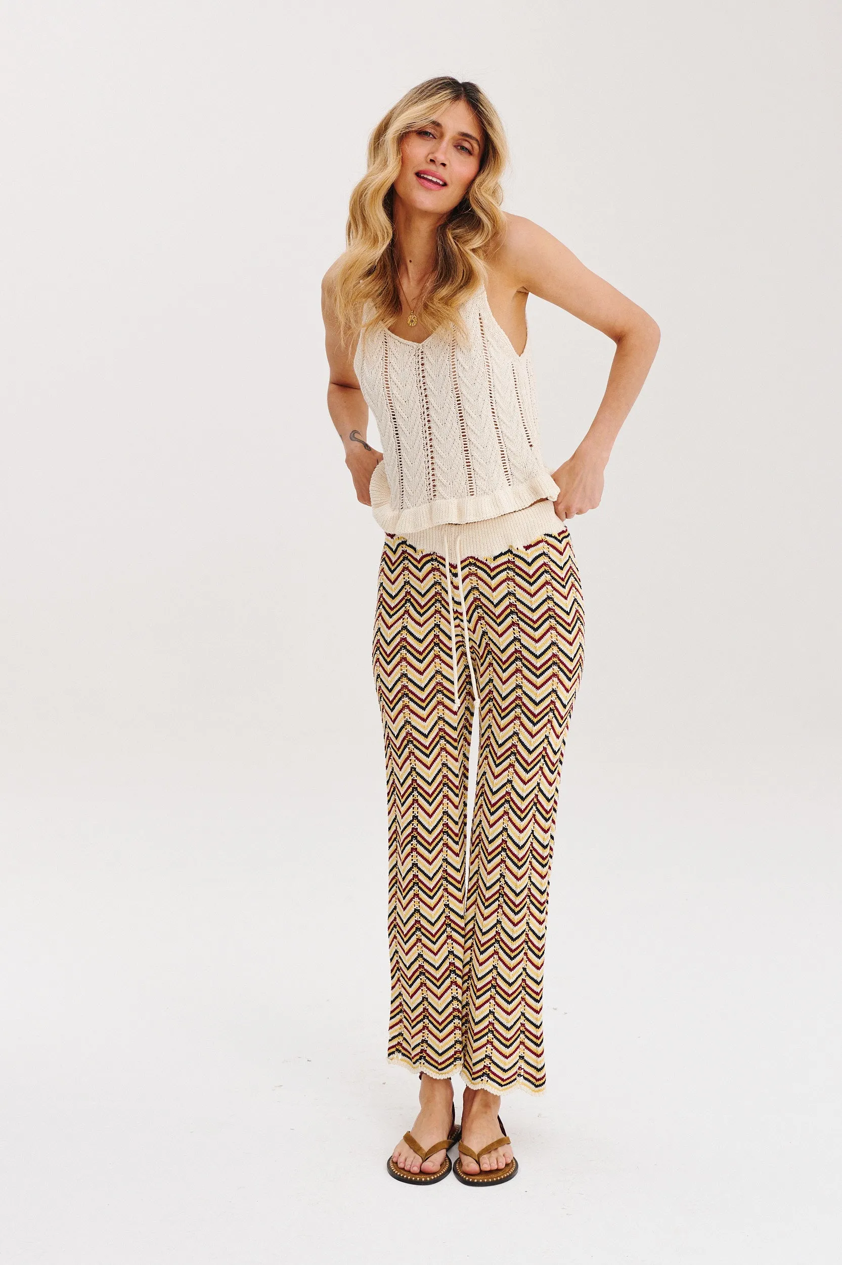 Spodnie crochet Whispering Dunes sold by Naoko product image thumbnail 4