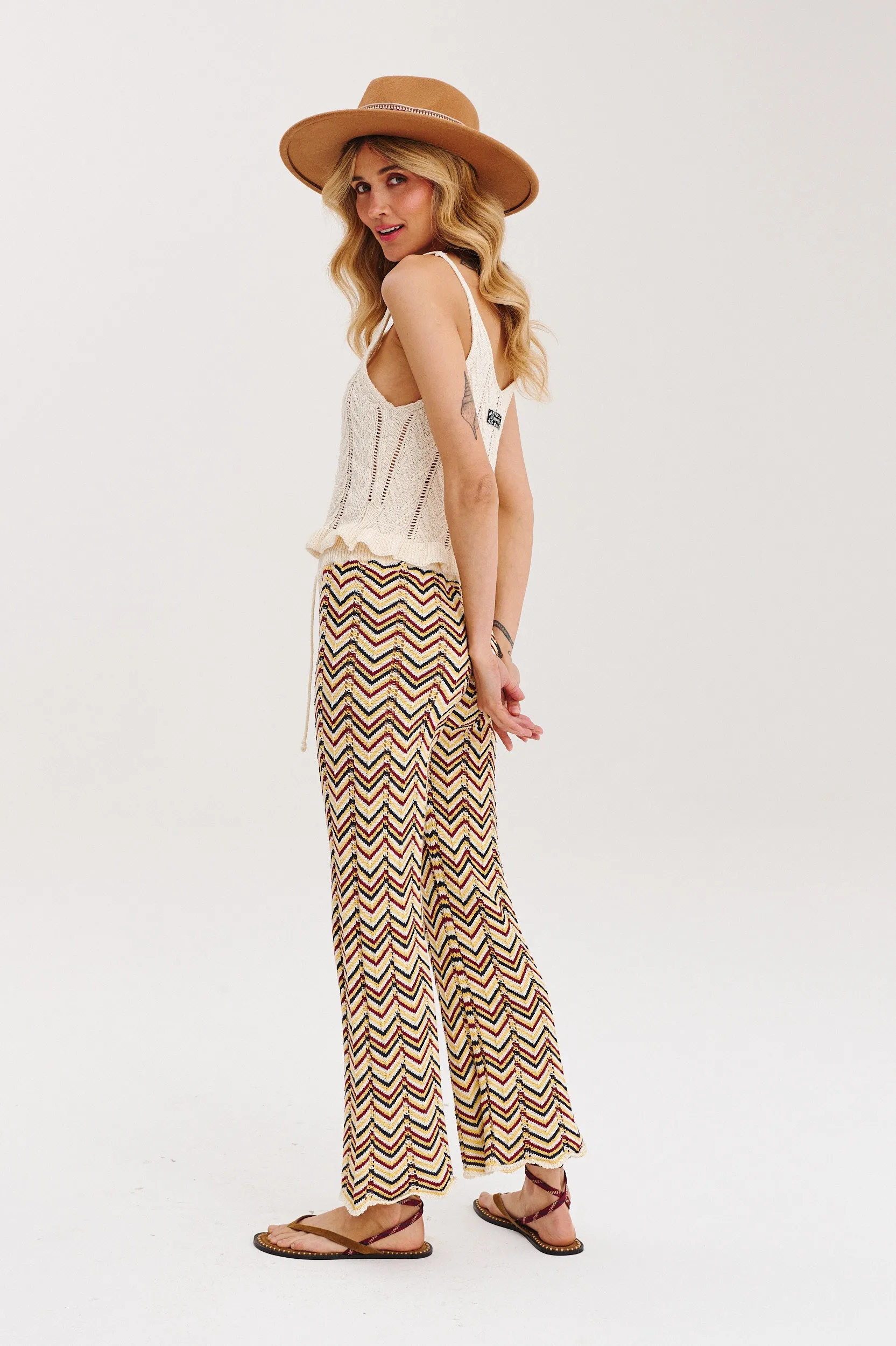 Spodnie crochet Whispering Dunes sold by Naoko product image thumbnail 5