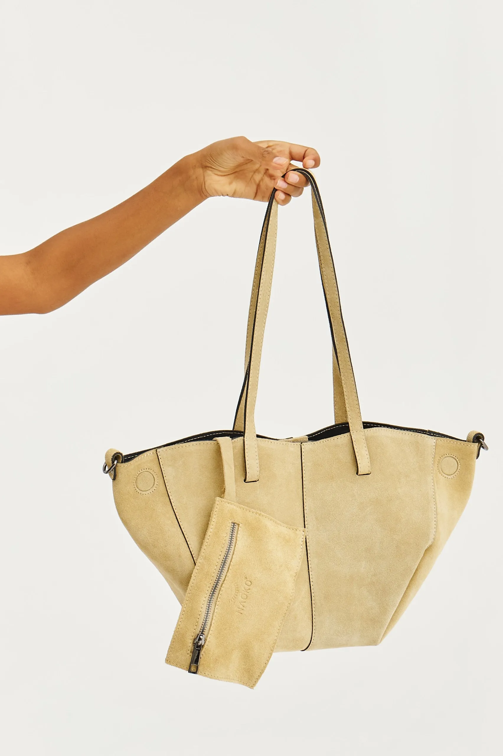 Torebka skórzana typu shopper Silky Glow sold by Naoko