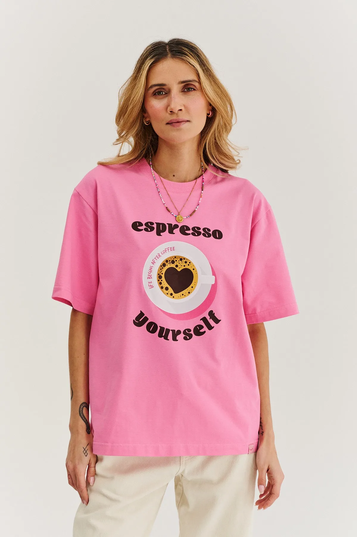 T-shirt Espresso Yourself sold by Naoko product image thumbnail 2