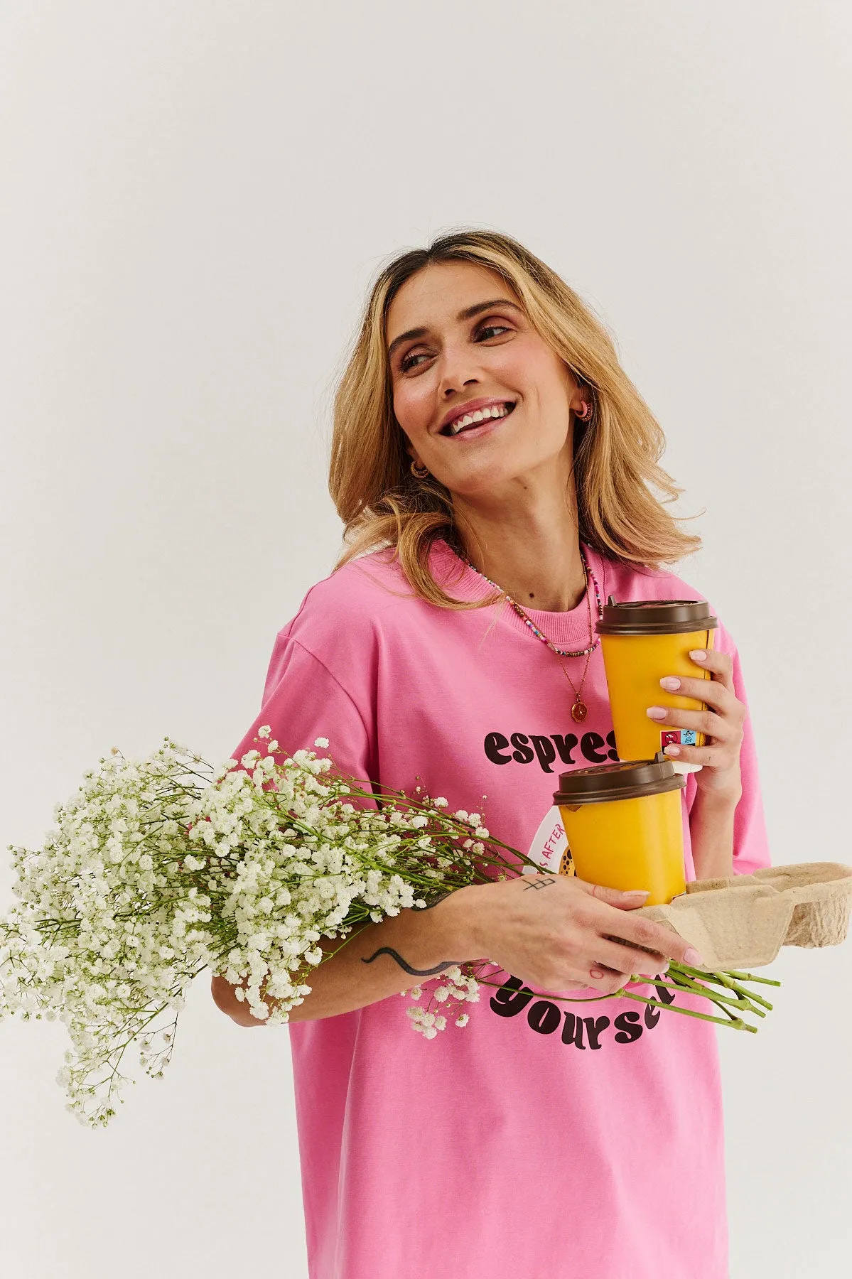 T-shirt Espresso Yourself sold by Naoko product image thumbnail 3