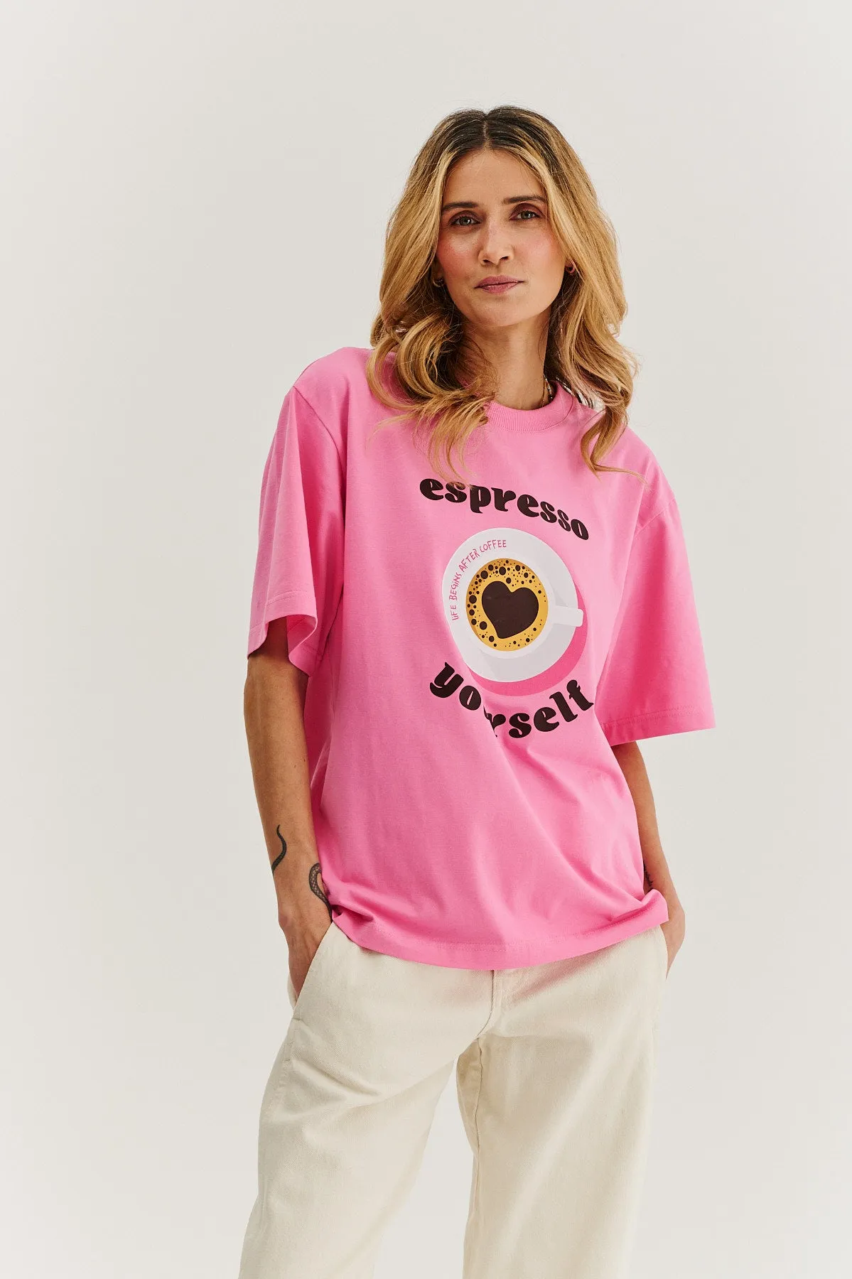 T-shirt Espresso Yourself sold by Naoko product image thumbnail 4
