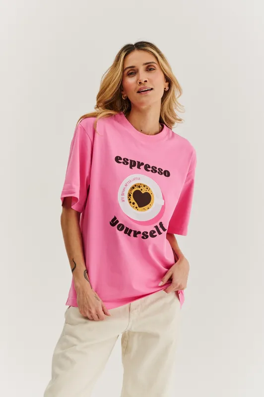 T-shirt Espresso Yourself made by Naoko