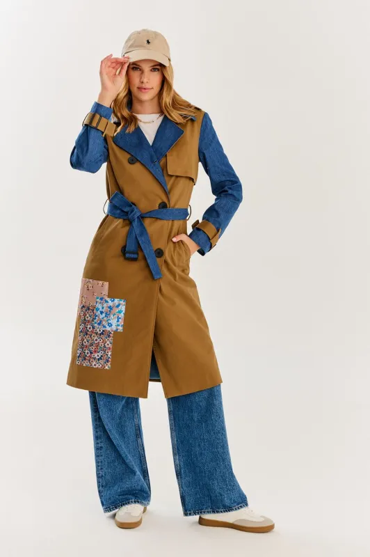 Klasyczny trencz Blue Moon sold by Naoko