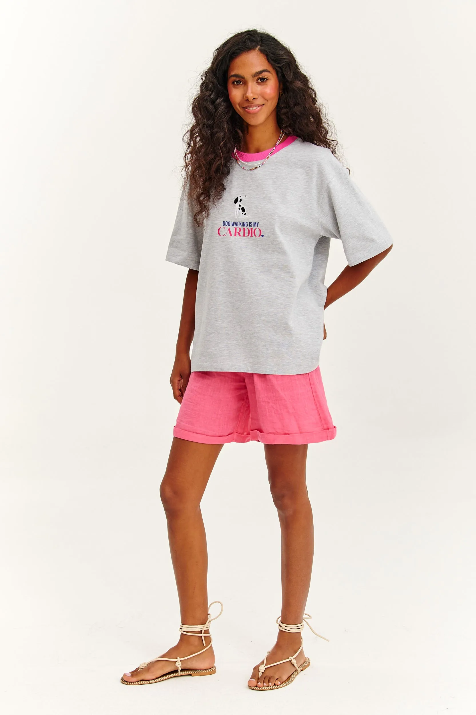 T-shirt Woof Walks sold by Naoko product image thumbnail 4