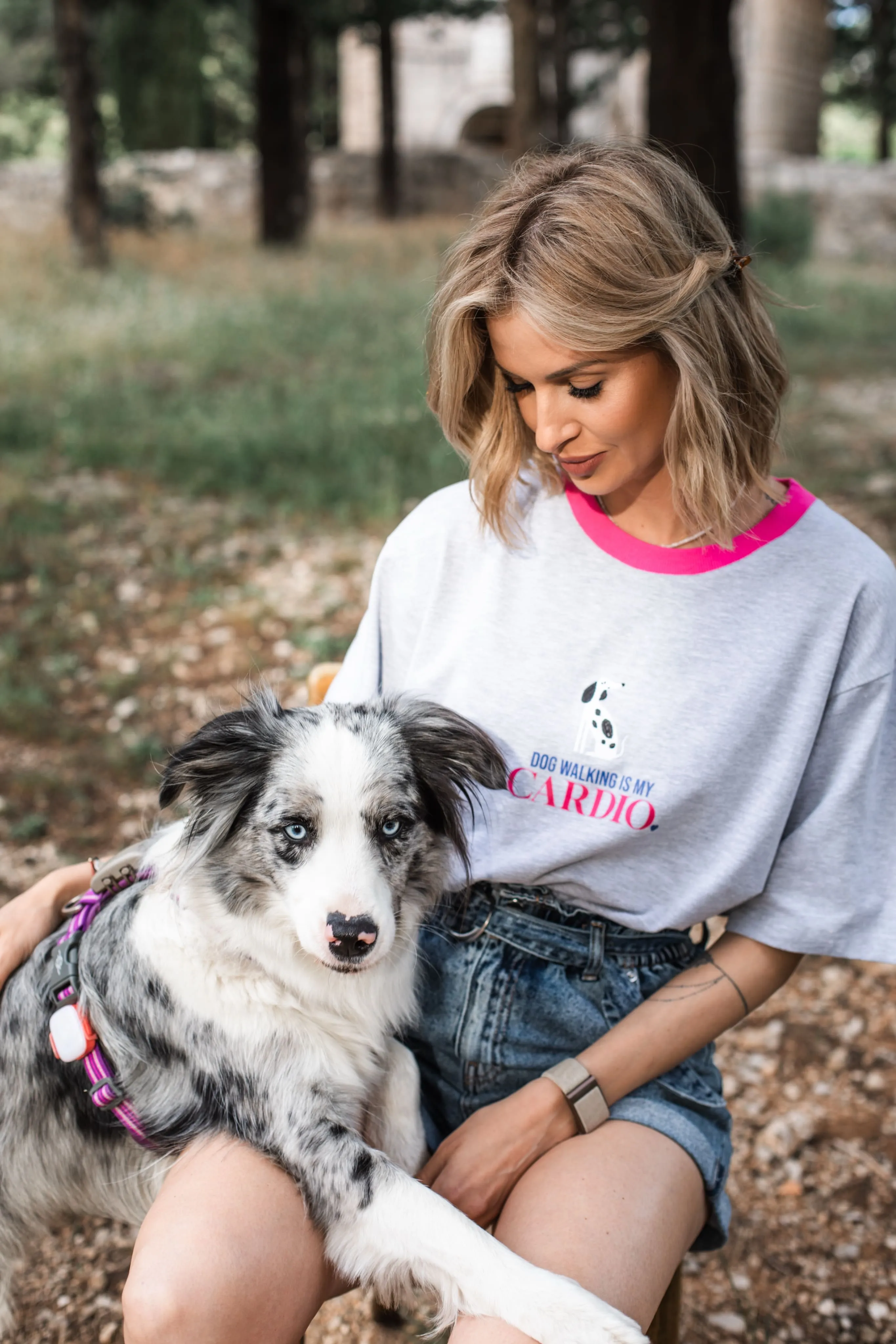 T-shirt Woof Walks sold by Naoko