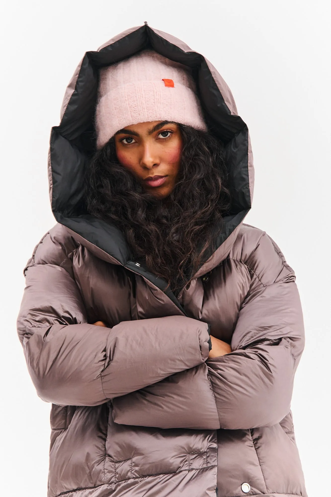 Dwustronna kurtka zimowa Alaska Velvet Earth sold by Naoko product image thumbnail 5