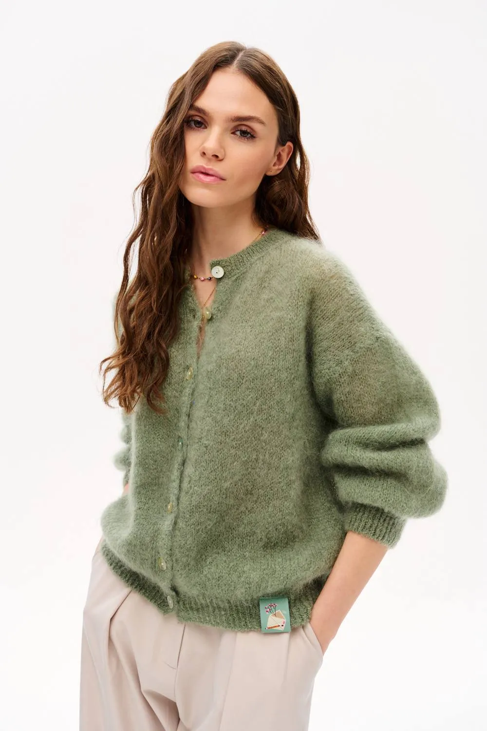 Kardigan moherowy Spring Juice sold by Naoko