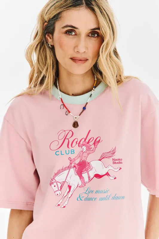 T-shirt Rodeo Club made by Naoko