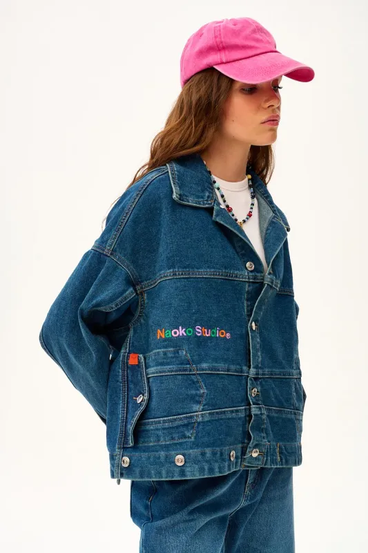 Kurtka jeansowa Naoko Studio made by Naoko