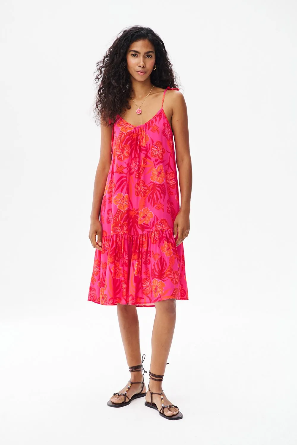 Sukienka mini na ramiączkach Aloha Dress sold by Naoko product image thumbnail 2