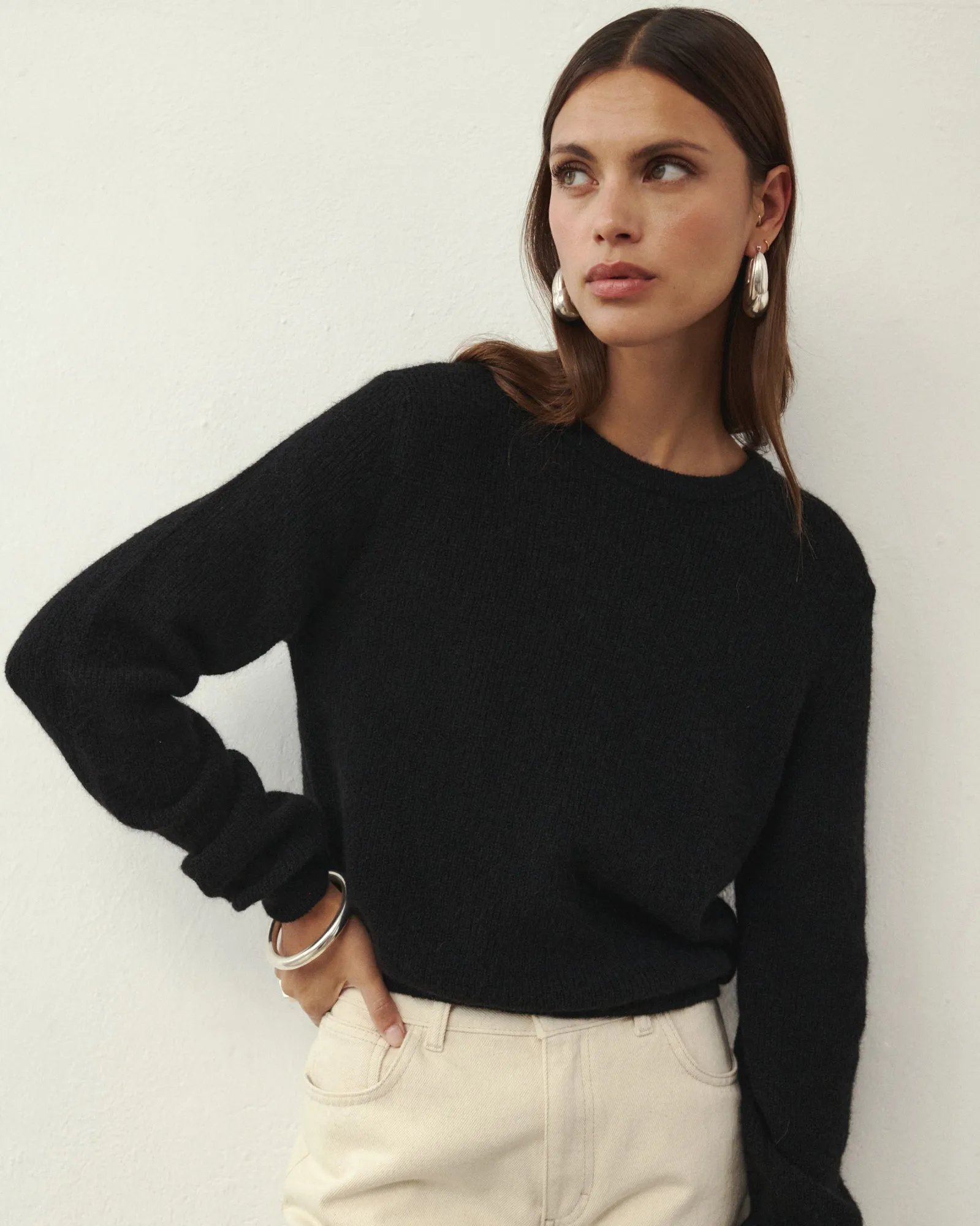 SWETER WEŁNIANY PALM BLACK sold by The Odder Side product image thumbnail 5