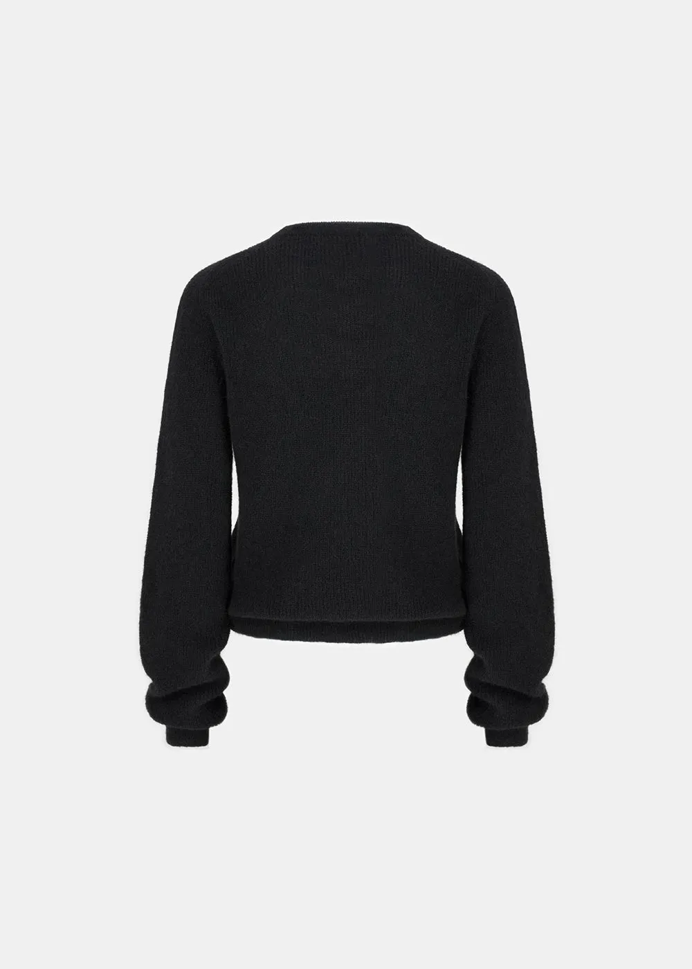 SWETER WEŁNIANY PALM BLACK sold by The Odder Side product image thumbnail 4