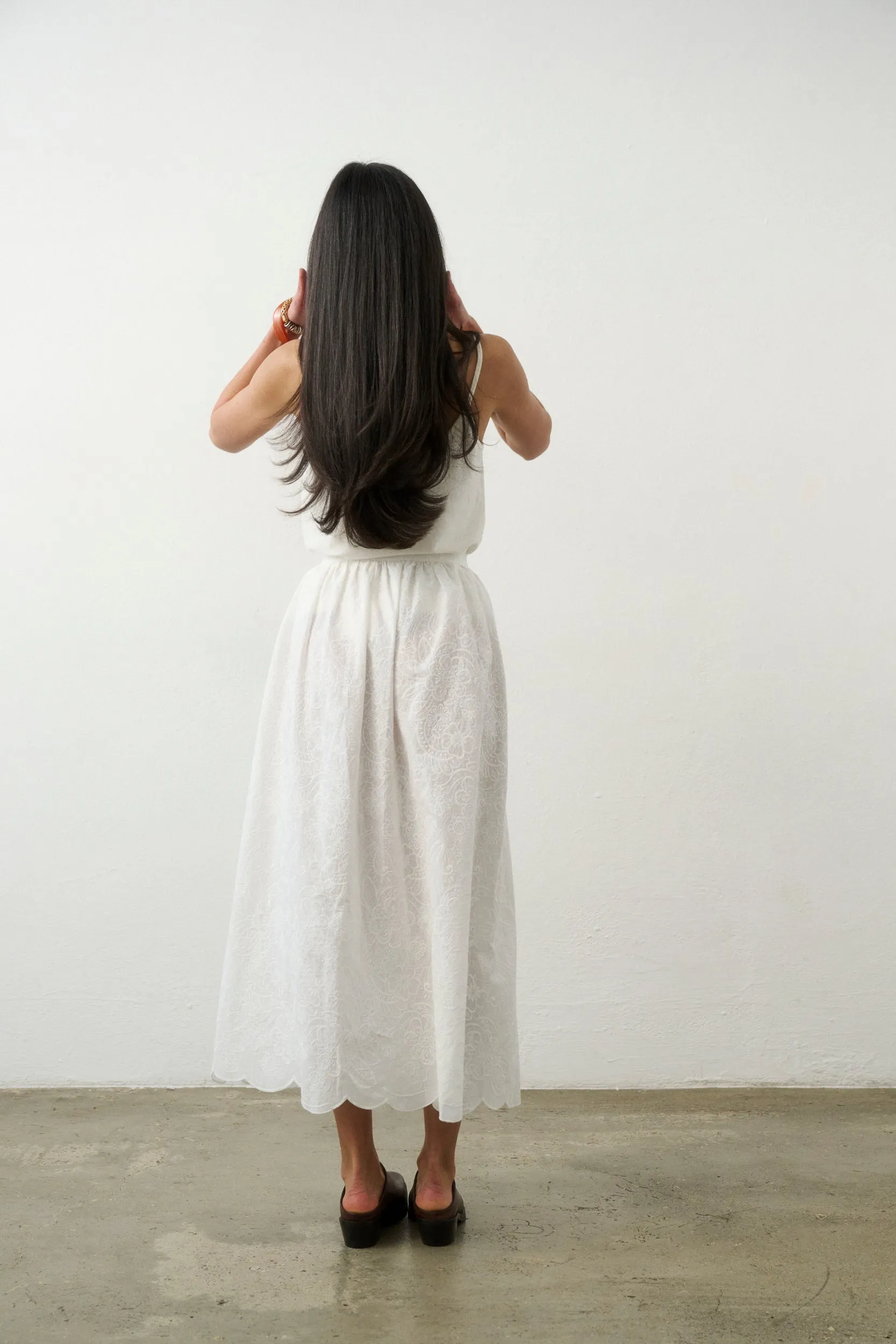 SPÓDNICA MAXI ARIA WHITE sold by The Odder Side product image thumbnail 2