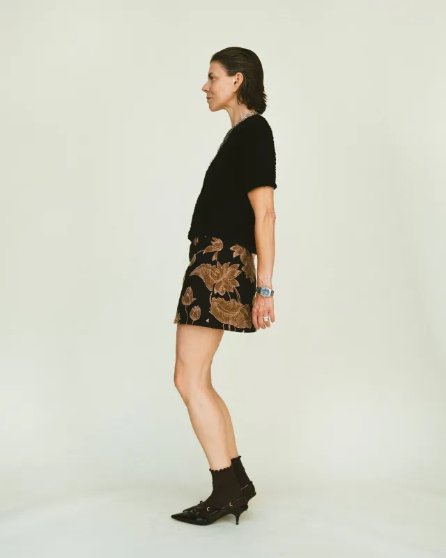 SPÓDNICZKA ŻAKARDOWA MEADOW sold by The Odder Side