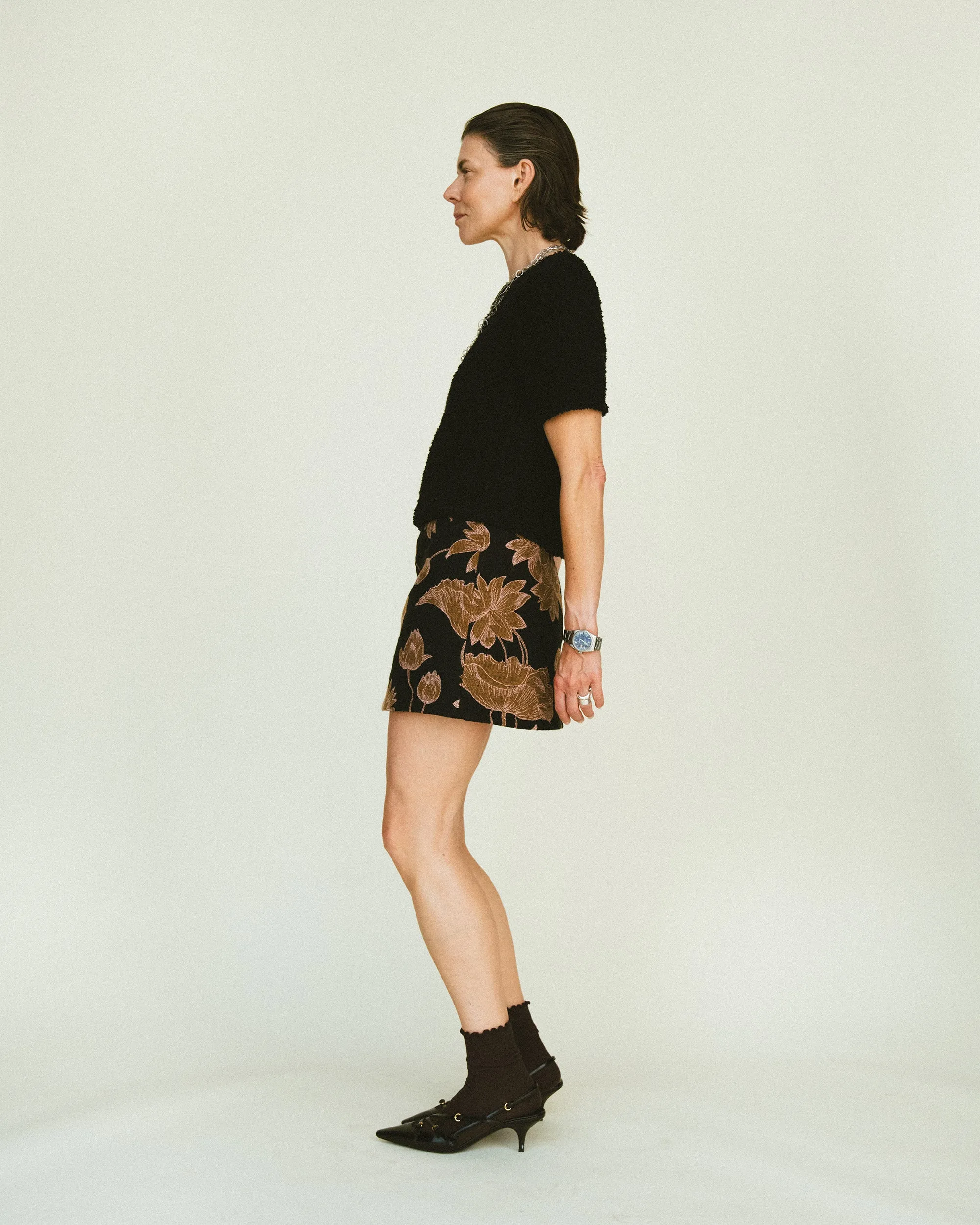 SPÓDNICZKA ŻAKARDOWA MEADOW sold by The Odder Side