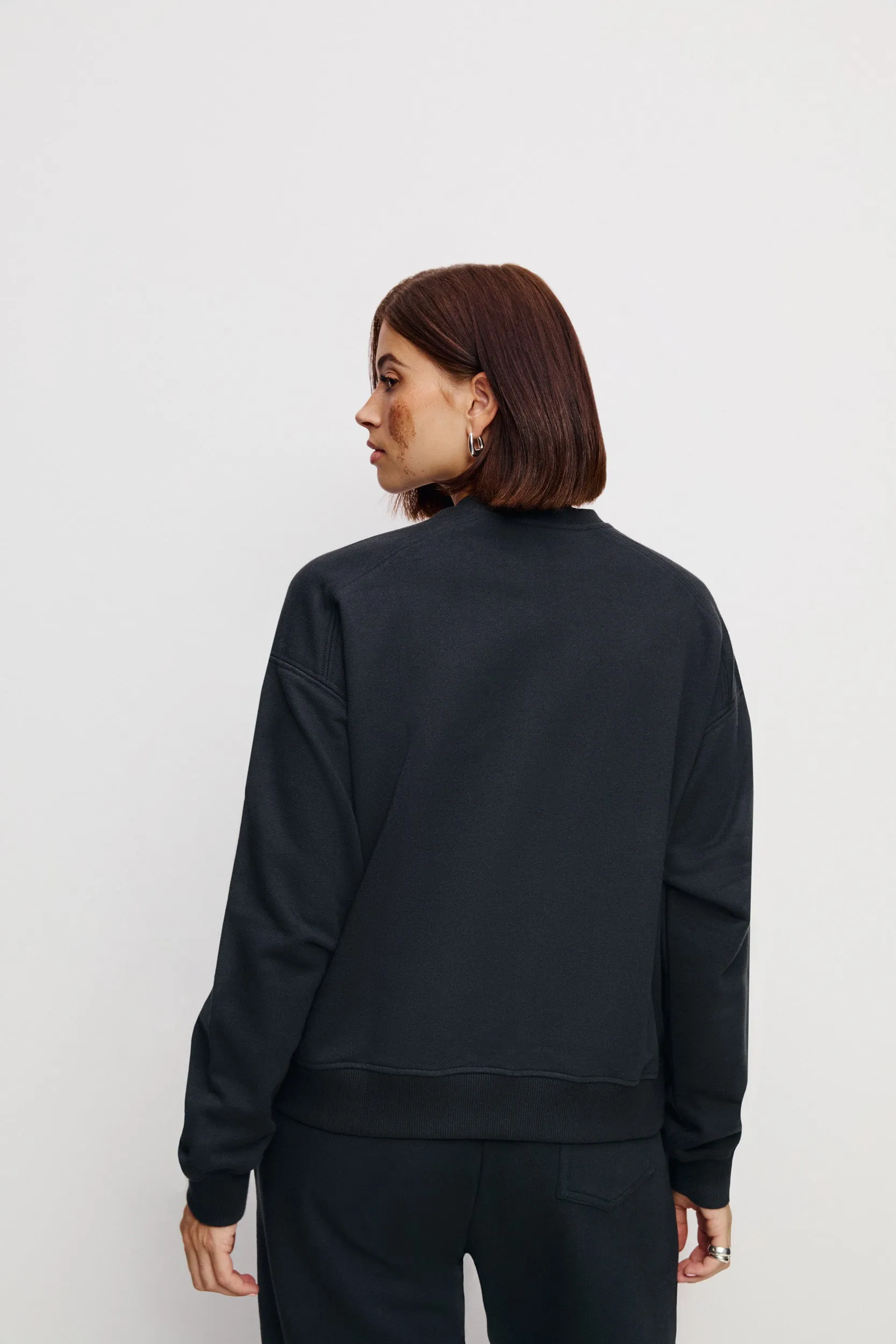 BLUZA ZE ŚCIĄGACZAMI DON ORGANIC GRAFITOWA sold by The Odder Side product image thumbnail 5