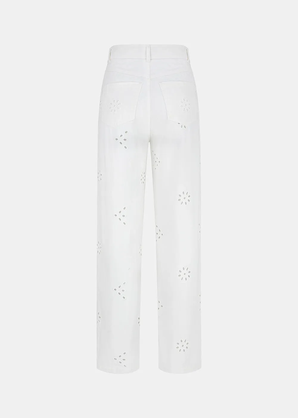 SPODNIE DAMSKIE DAYLIGHT BIAŁE sold by The Odder Side product image thumbnail 3