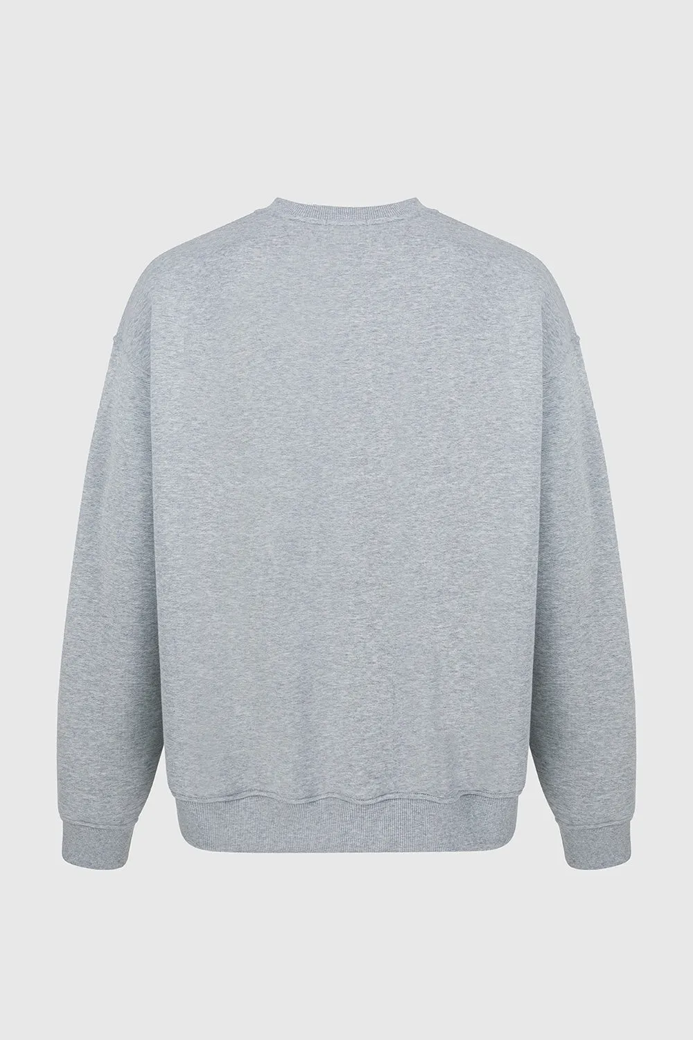 BLUZA MĘSKA OVERSIZE TONY ORGANIC SZARA sold by The Odder Side product image thumbnail 3