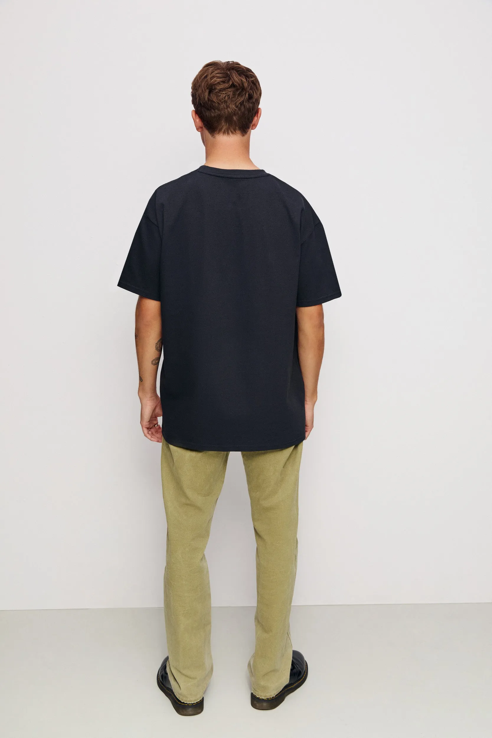 T-SHIRT MĘSKI SPADE ORGANIC CZARNY sold by The Odder Side product image thumbnail 4