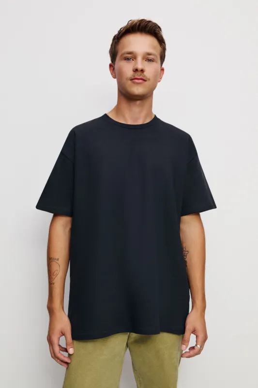 T-SHIRT MĘSKI SPADE ORGANIC CZARNY sold by The Odder Side