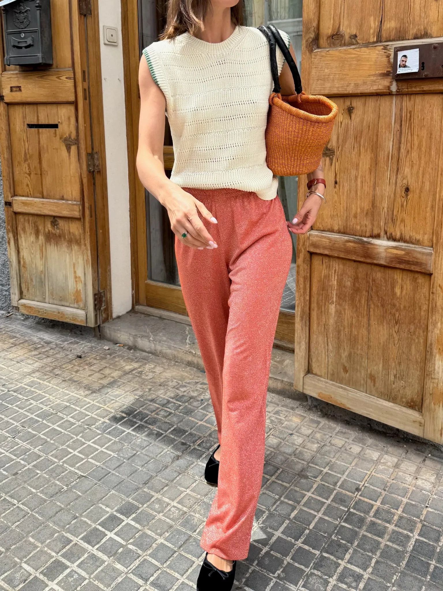 SPODNIE SPARKLES POMARAŃCZOWE sold by The Odder Side product image thumbnail 4