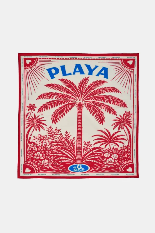 BANDANA FRENCH RED made by The Odder Side