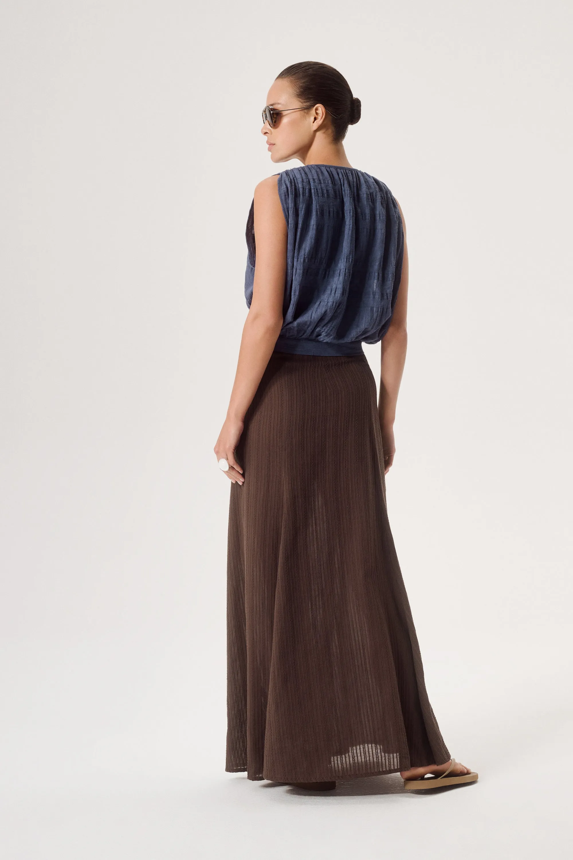SPÓDNICA MAXI PURPLE sold by The Odder Side product image thumbnail 4
