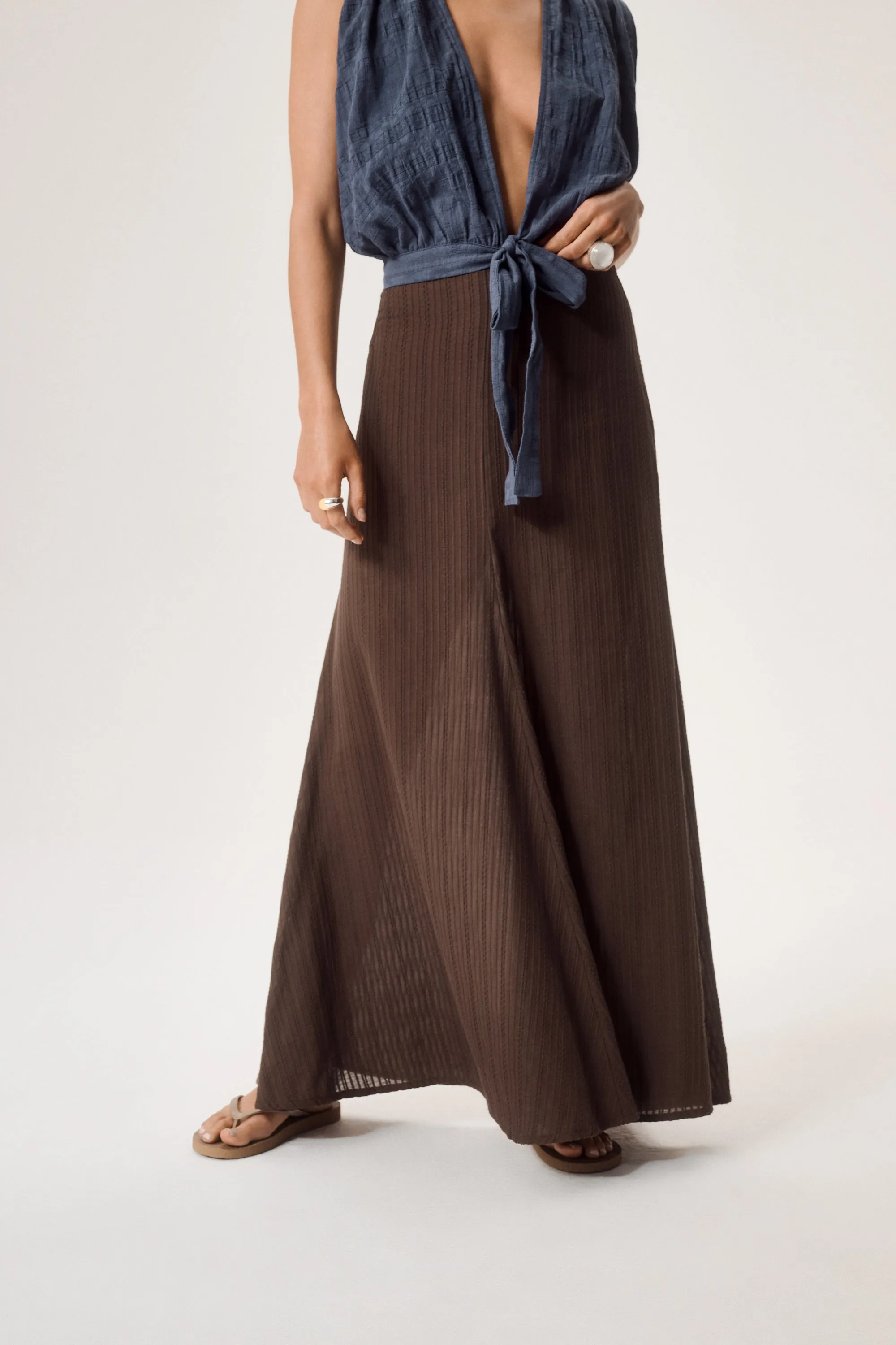 SPÓDNICA MAXI PURPLE sold by The Odder Side product image thumbnail 5