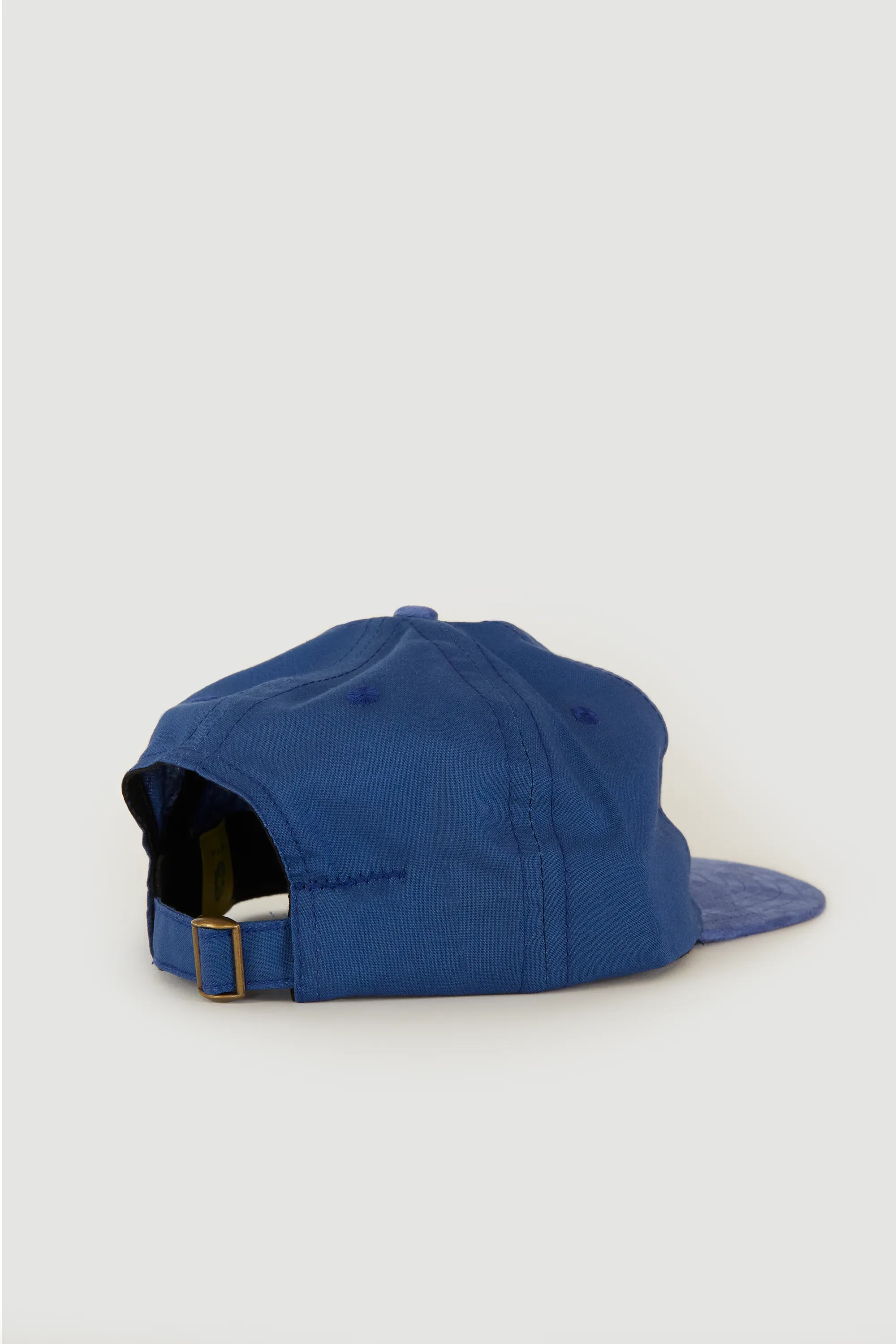 Moleskin & Twill Six Panel - Blue / Royal Blue sold by Lite Year product image thumbnail 2