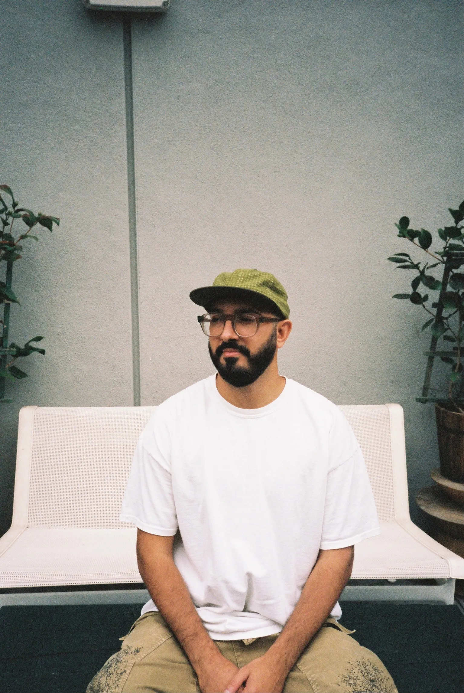 Houndstooth Cap - Green sold by Lite Year product image thumbnail 2